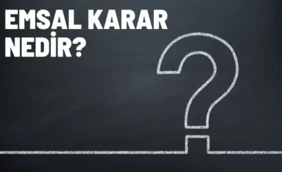 emsal karar nedir