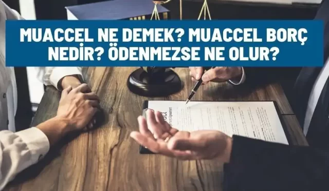 muaccel ne demek